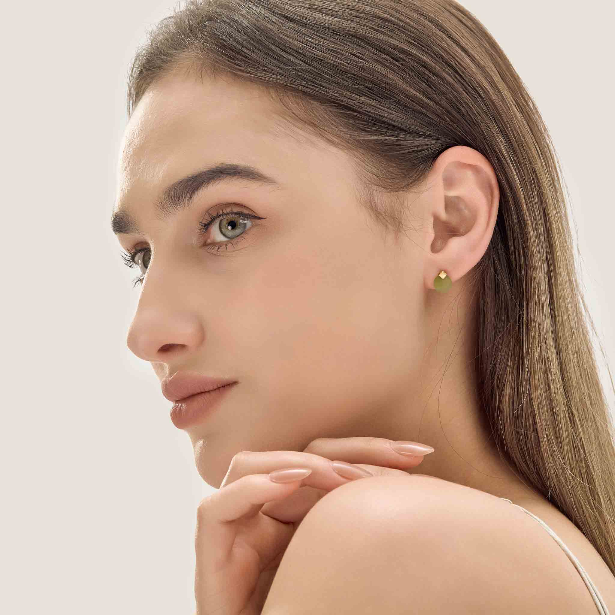TrueNorth Jade Studs