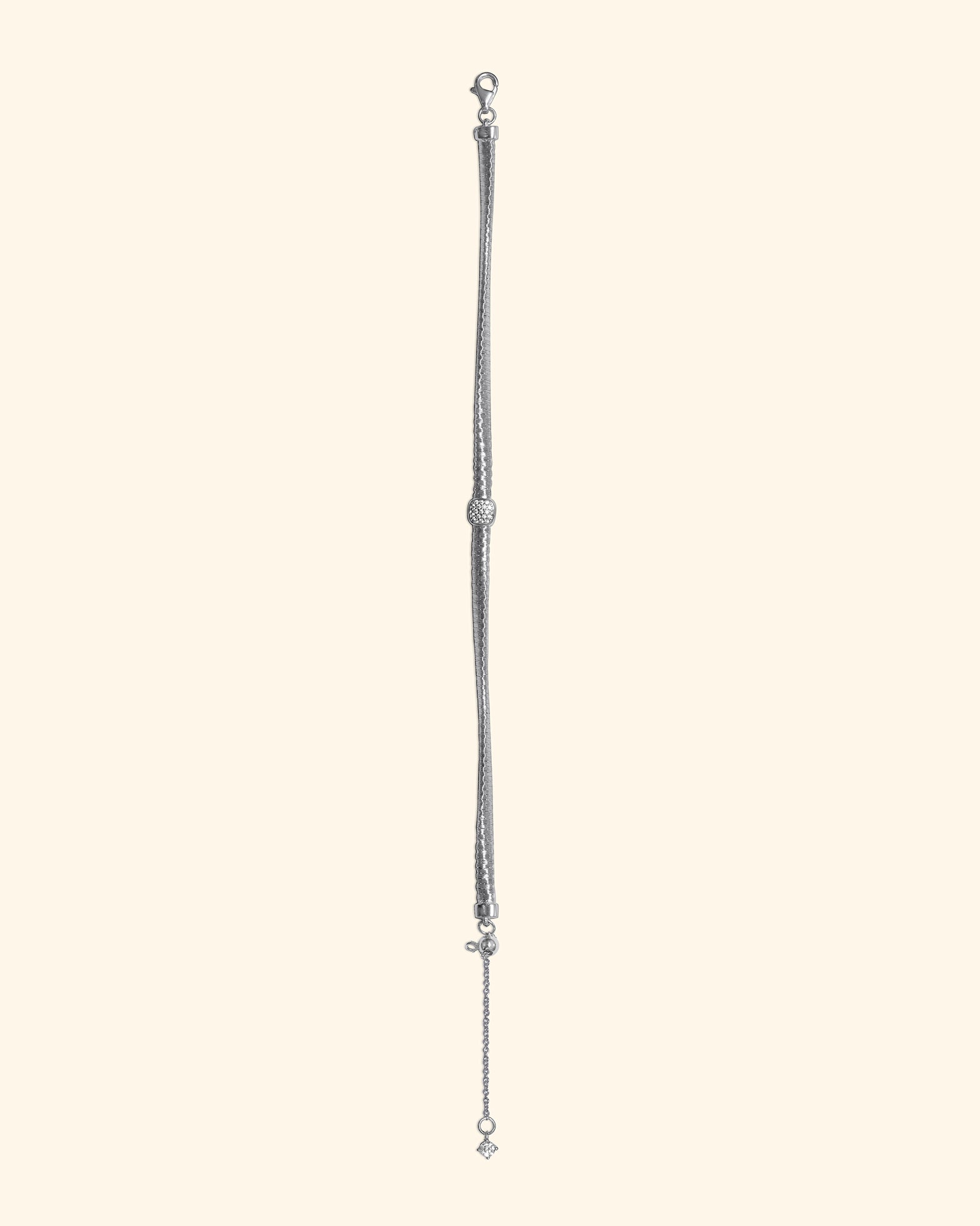 LUCE Pure Silver Bracelet - Trace