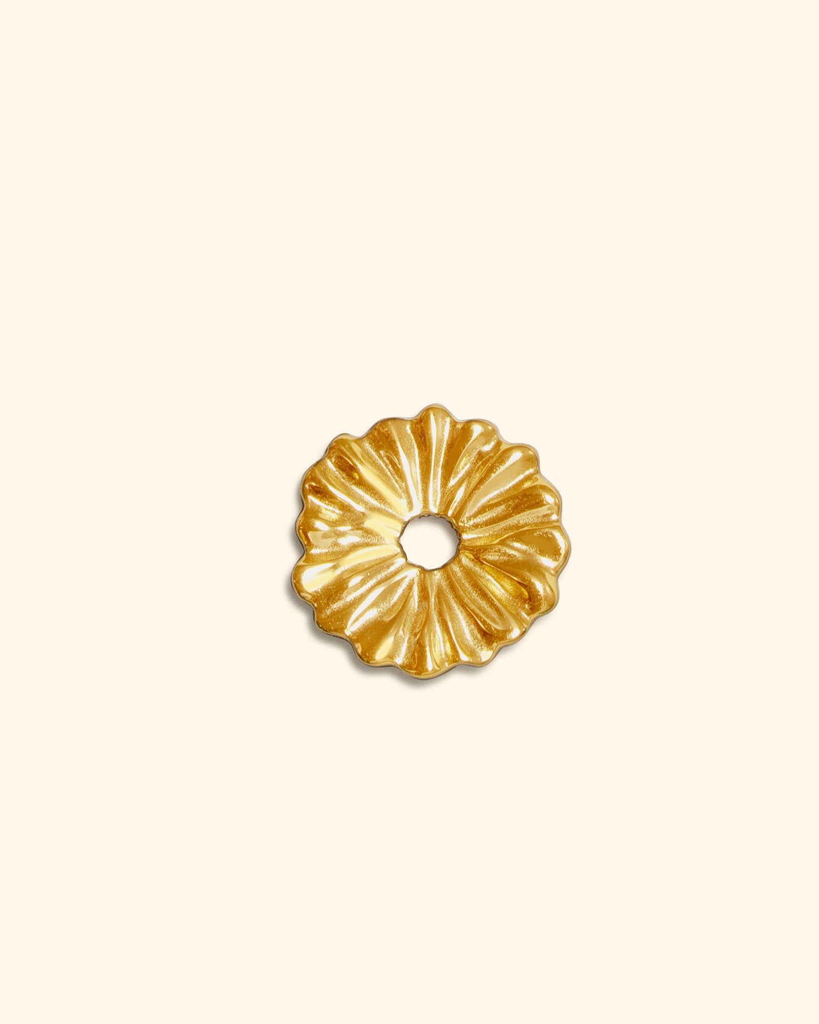 LUCE Flora Silver Studs- Dahlia