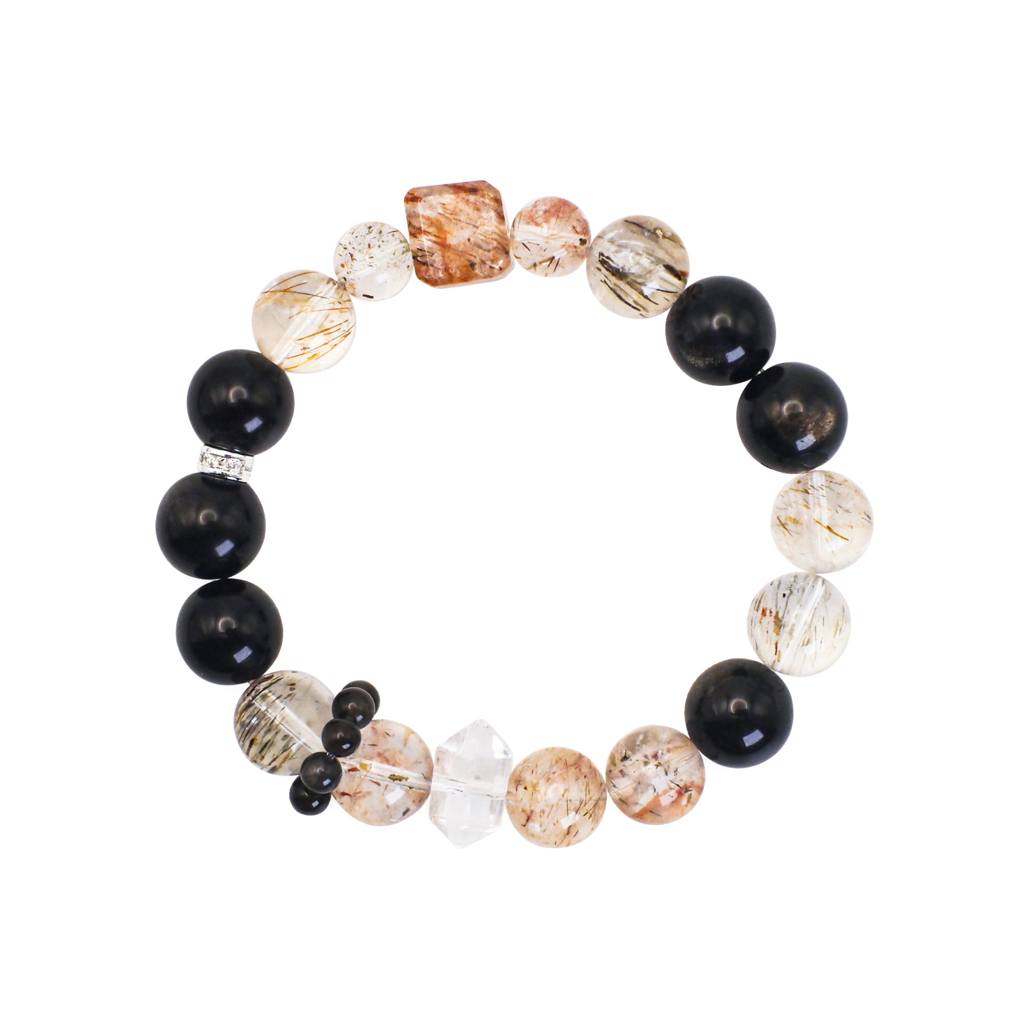 BalancedWithin Mixture Quartz Crystal Bracelet