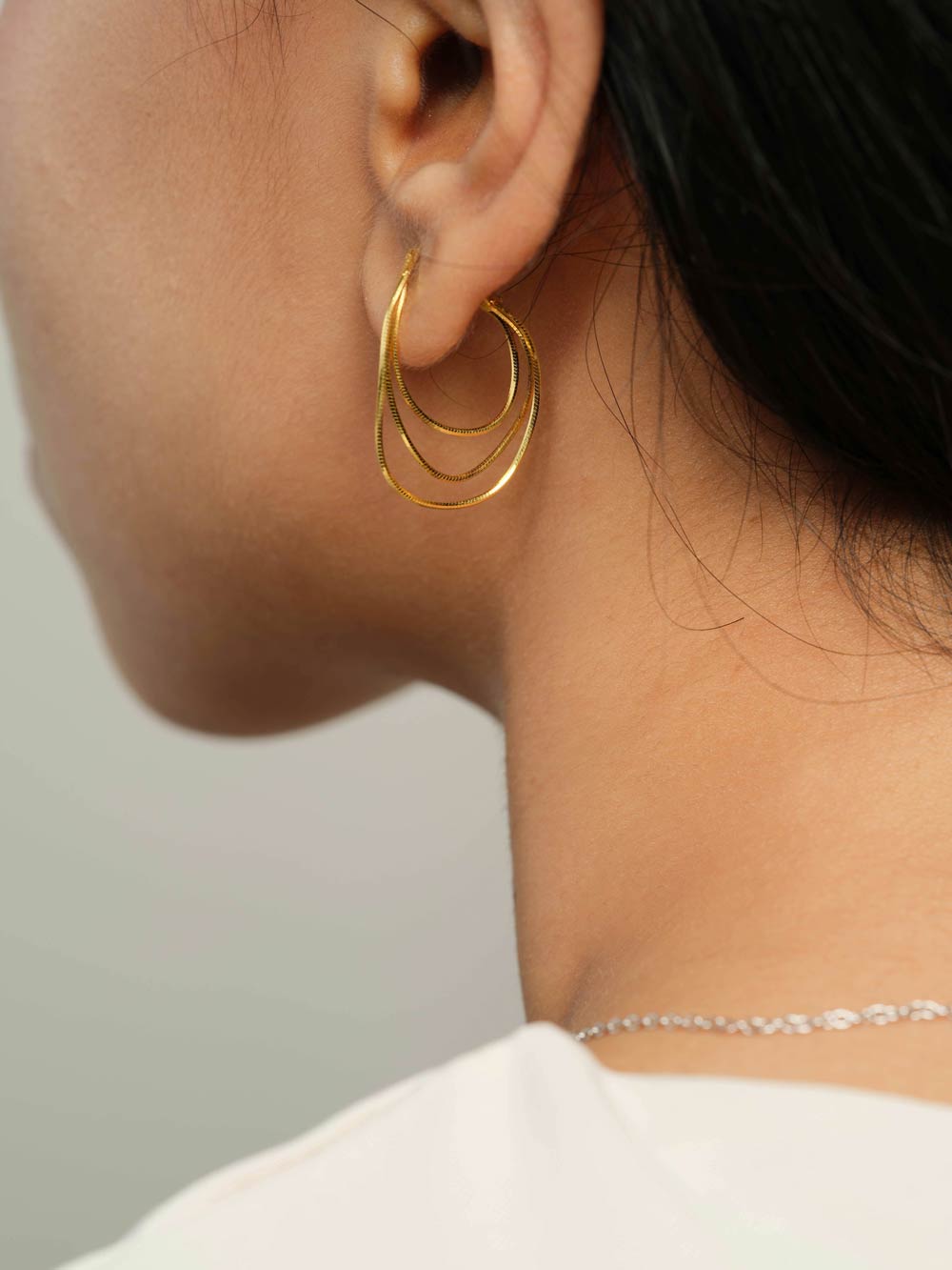 LUCE Astra Silver Earrings- Meridian