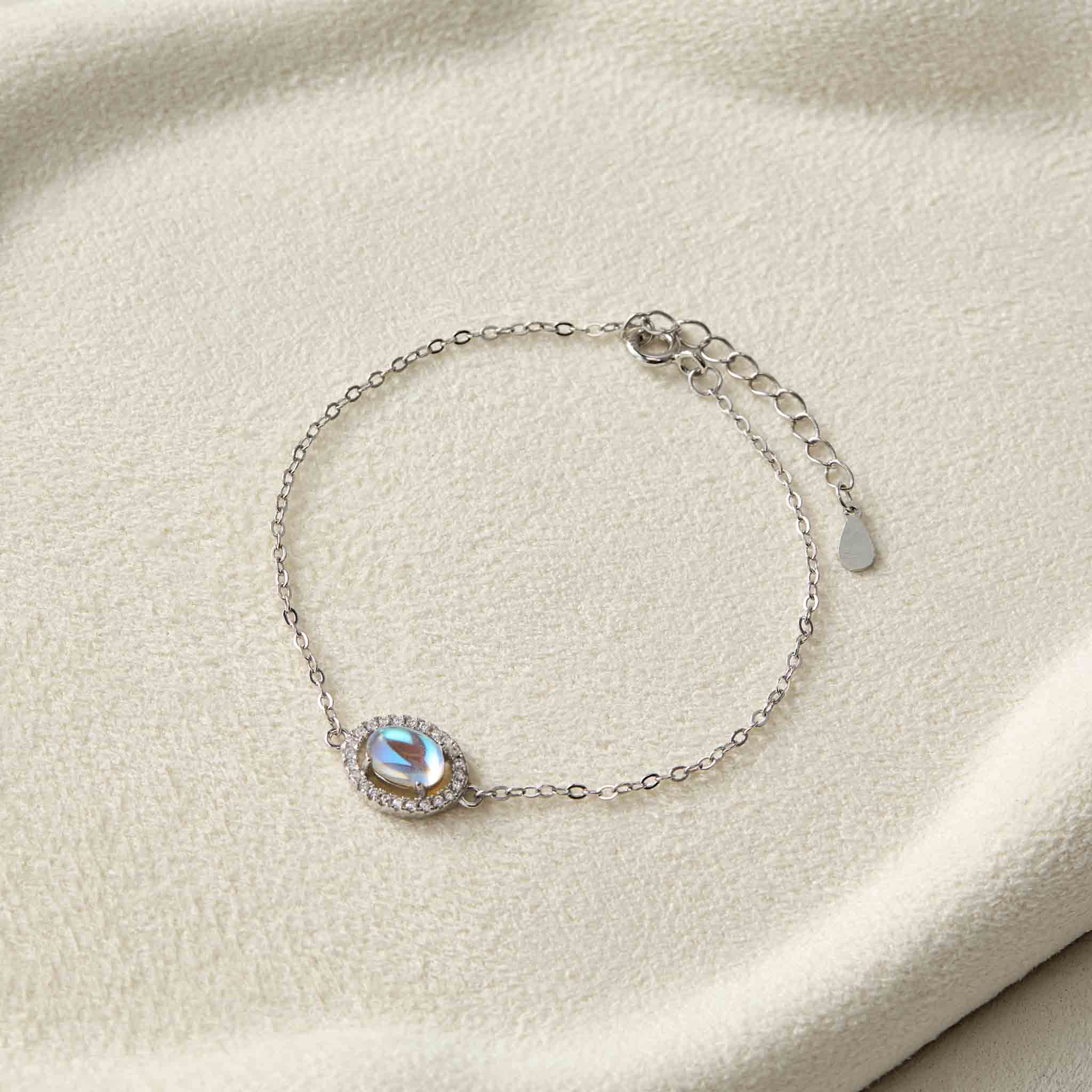 Moonchild Moonstone Chain Bracelet