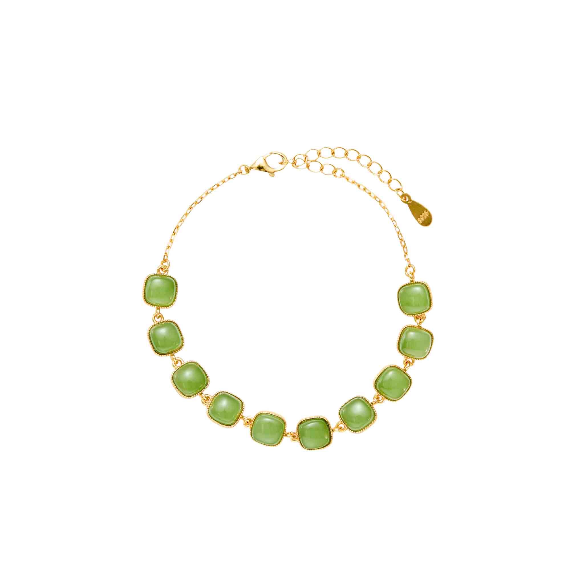 StillWater Jade Chain Bracelet