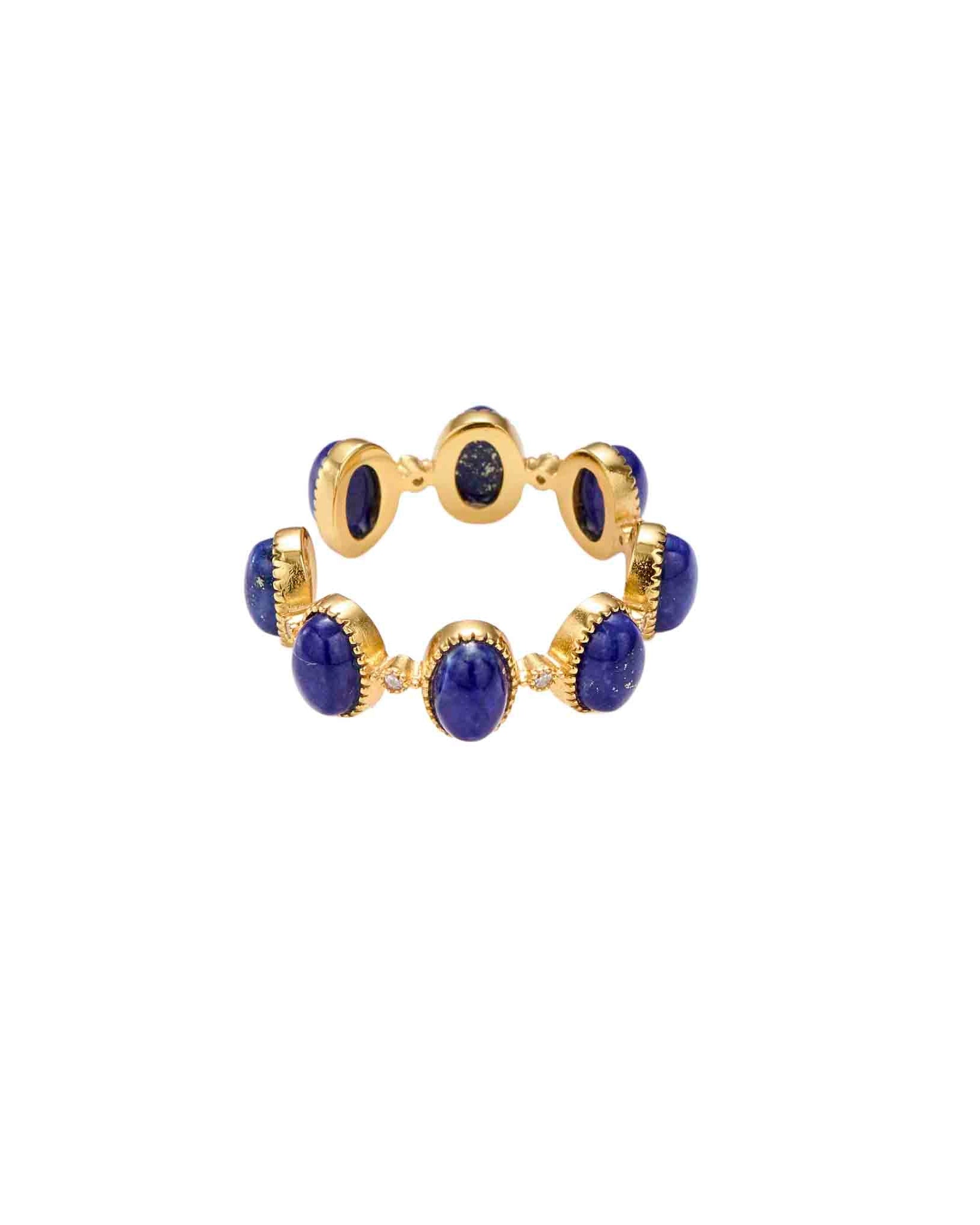Lapis Cabochon Ring
