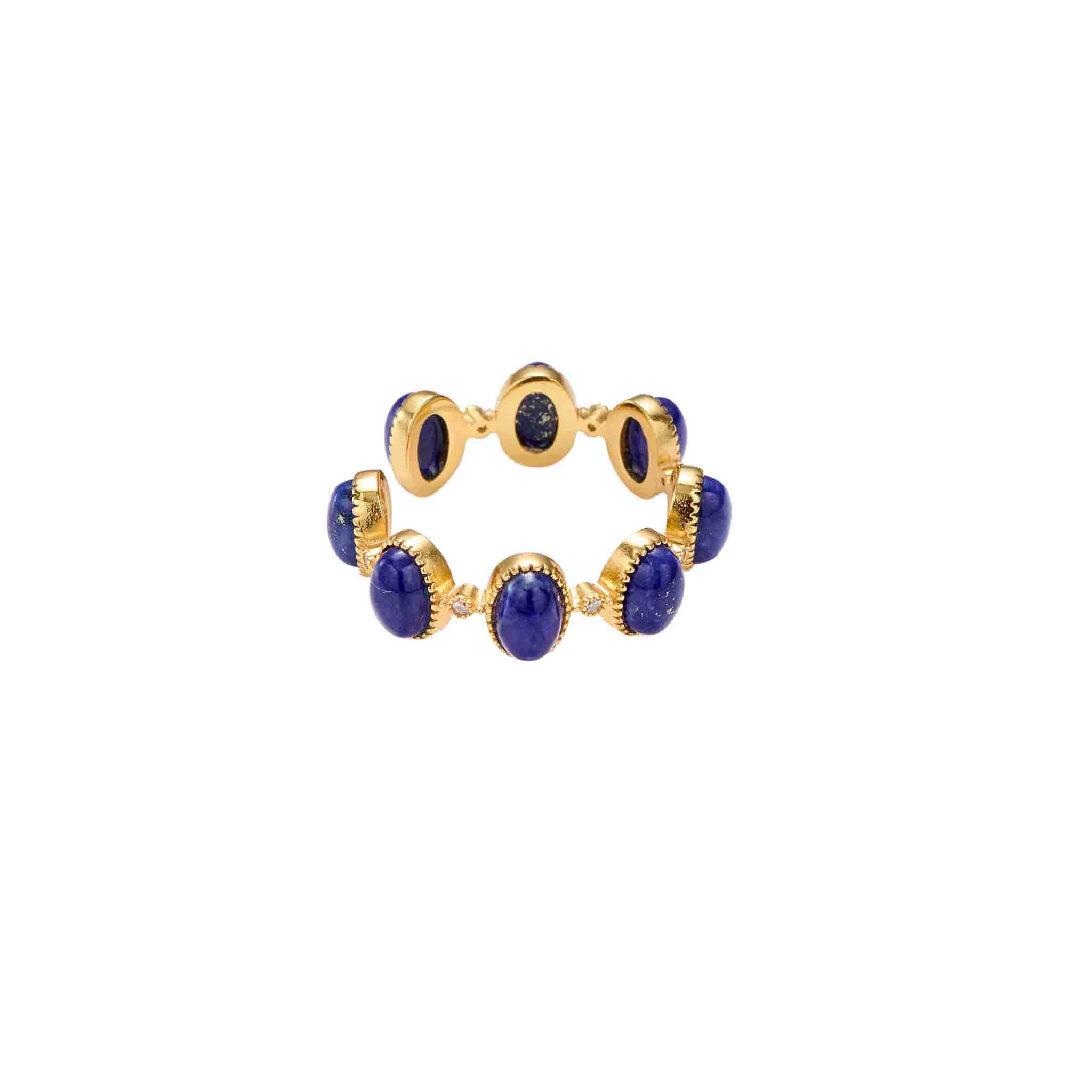 GuidingStars Lapis Cabochon Ring