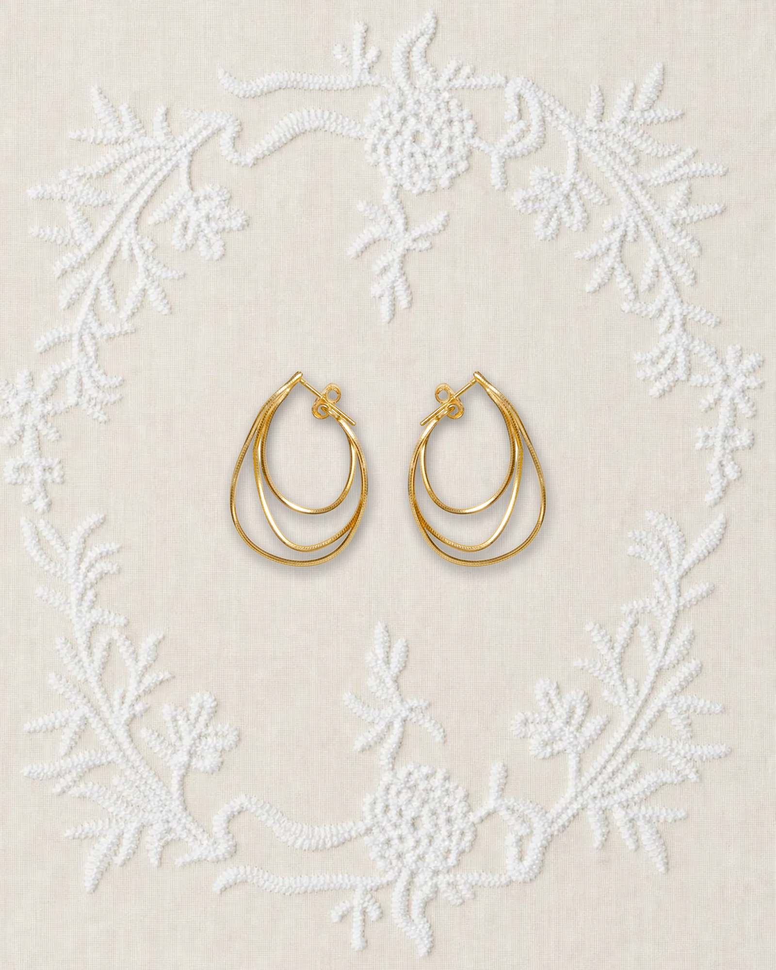 LUCE Astra Silver Earrings- Meridian